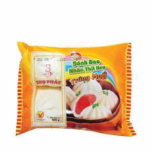 Bánh bao nhân thịt heo trứng muối Thọ Phát gói 400g