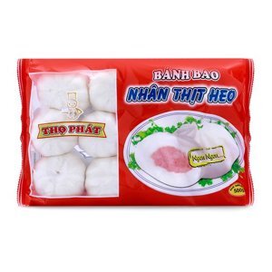 Bánh Bao Thọ Phát Nhân Thịt 500g