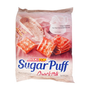 Bánh Biskitop Sugar Puff Crackers Không Đường