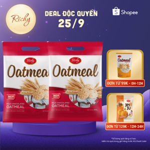 Bánh Oatmeat Richy - Hộp thiếc, 368g