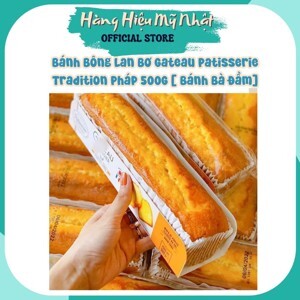 Bánh Bông Lan Bơ Patisserie Tradition Pháp 500G