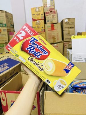 Bánh bông lan cuộn Fershay Roll (240g)