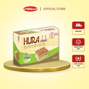 Bánh bông lan hương cốm dừa Hura Deli 336g