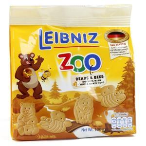 Bánh qui bơ hình thú Bahlsen Zoo 100g