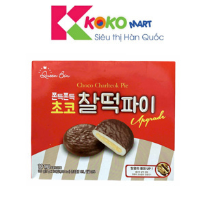 Bánh Choco Charlteok pie Queen Bin Hàn Quốc 310g