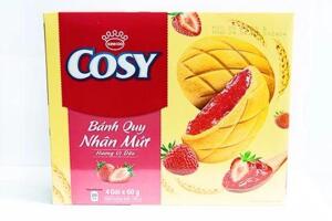 Bánh Cosy nhân mứt dâu 240g