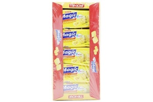 Bánh cracker hai lớp kem socola Magic Twin hộp 300g