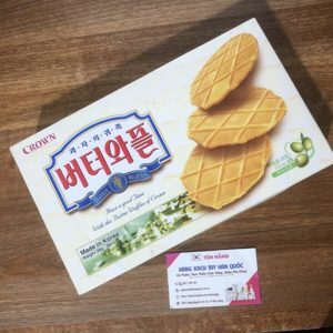 Bánh Crown Butter Waffles Hộp 234g ( 26g x 9pcs)