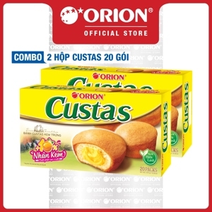 Bánh Custas cao cấp Orion hộp 460g