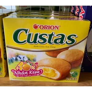 Bánh Custas Cao Cấp Orion Hộp 276g (12pcs)