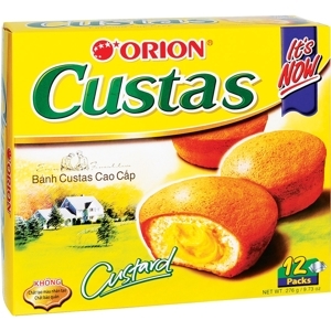 Bánh Custas Cao Cấp Orion Hộp 276g (12pcs)