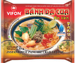 Bánh đa cua Vifon thùng 30 gói x 60g