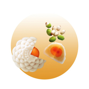 Bánh dẻo Kinh đô hạt sen 1 trứng 180g