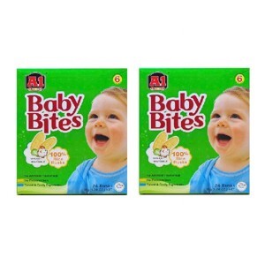 Bánh gạo ăn dặm Baby Bites vị rau củ A1 50g