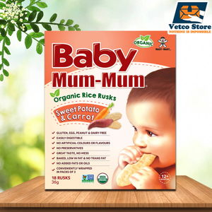 Bánh gạo ăn dặm Baby Mum-Mum