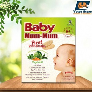 Bánh gạo ăn dặm Baby Mum-Mum