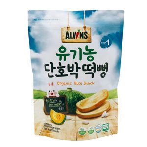 Bánh gạo ăn dặm hữu cơ Alvins 30g