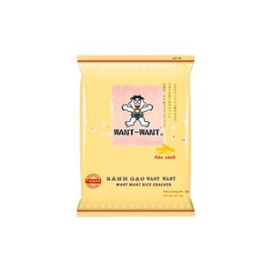 Bánh gạo đậu nành want want 88g