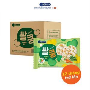 Bánh gạo hữu cơ BEBECOOK Hàn Quốc cho bé từ 5 tháng