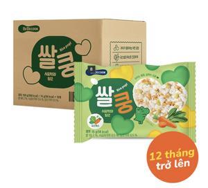 Bánh gạo hữu cơ BEBECOOK Hàn Quốc cho bé từ 5 tháng