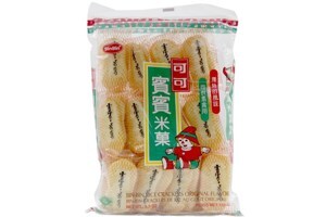 Bánh gạo nguyên chất vị mặn Bin Bin gói 150g