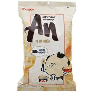 Bánh gạo nướng Orion An vị tự nhiên - gói 151.2g