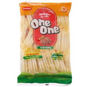 Bánh gạo One One vị bò nướng - 150g