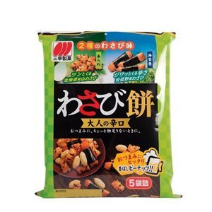 Bánh gạo Sanko vị Wasabi 80g