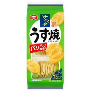 Bánh gạo Senbei Usuyaki Kameda