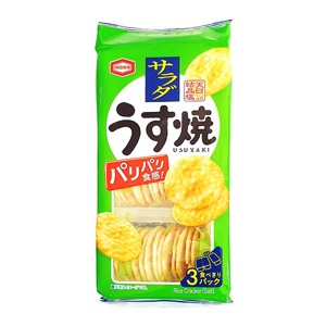 Bánh gạo Senbei Usuyaki Kameda