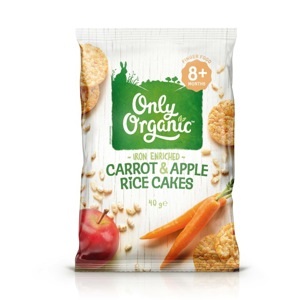 Bánh gạo sữa chua cho bé ăn dặm Only Organic 60g