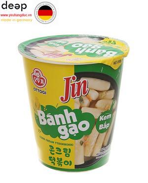 Bánh gạo tokbokki Ottogi Jin vị phô mai ly 82g