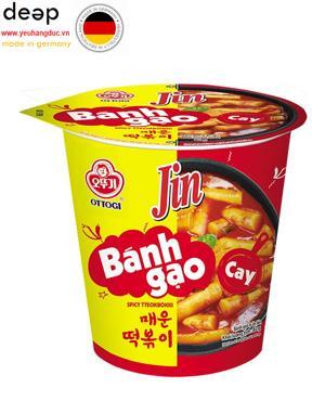Bánh gạo tokbokki Ottogi Jin vị phô mai ly 82g