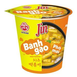 Bánh gạo tokbokki Ottogi Jin vị phô mai ly 82g