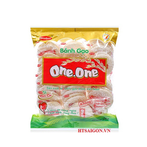 Bánh gạo vị ngọt dịu One-One gói 150g