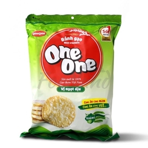 Bánh gạo vị ngọt dịu One-One gói 150g