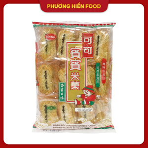 Bánh gạo vị rong biển Bin Bin gói 150g