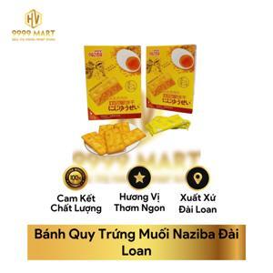 Bánh gạo vị trứng muối Naziba 320g