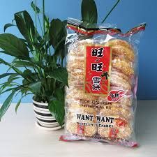 Bánh gạo Want Want vị cay thơm