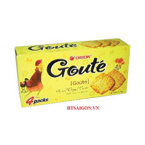 Bánh Goute mè giòn tan hộp 144g