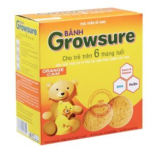 Bánh Growsure vị cam 168g