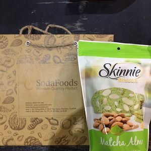 Bánh Hạnh nhân Skinnie Biscotti 100g