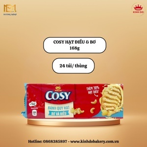 Bánh hạt điều và bơ Cosy Wonderfulls gói 168g
