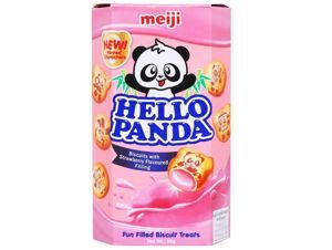 Bánh Hello Panda Bannana hiệu Meiji 50gr