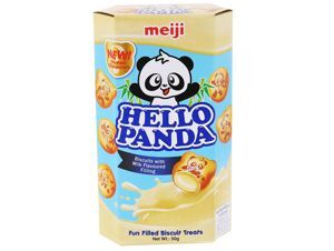 Bánh Hello Panda Bannana hiệu Meiji 50gr