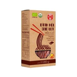 Bánh hỏi gạo lứt hữu cơ Bích Chi - hộp 200g