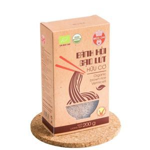 Bánh hỏi gạo lứt hữu cơ Bích Chi - hộp 200g