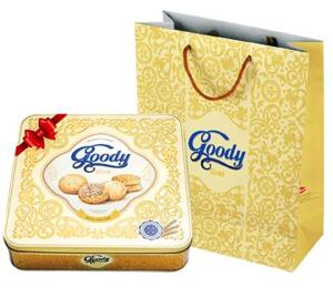 Bánh hỗn hợp hộp thiếc Goody Gold 450g