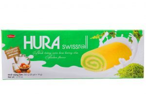 Bánh Hura swissroll Cốm HG 360 gam