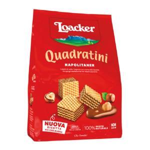 Bánh kem xốp Loacker Quadratini Chocolate 250g